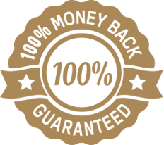 100% Money Back Guaranteed